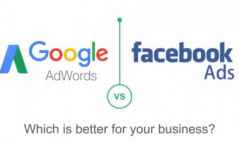 How can I decide if Google Adwords and Facebook advertising are both good for our company at the same time?