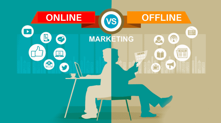 Why is online marketing perform better than offline marketing?
