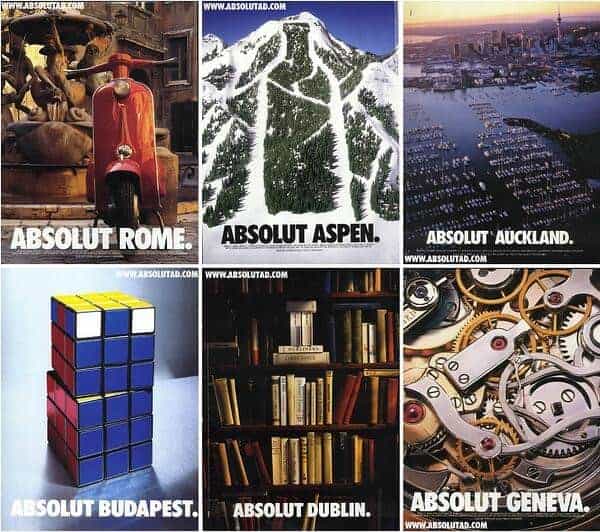 The Absolut Vodka Bottle
