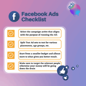 Facebook Ads Checklist