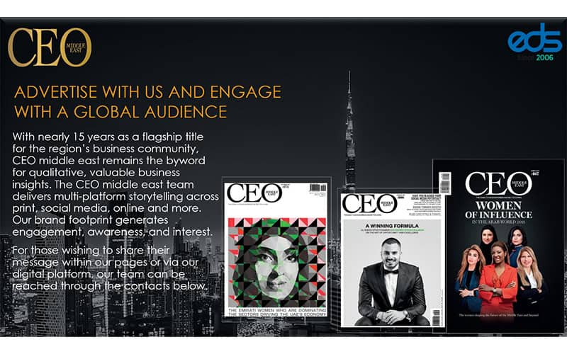 Advertising opportunities in CEO MIDDLE EAST