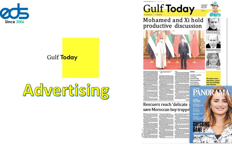 Advertising opportunities in Gulf Today News