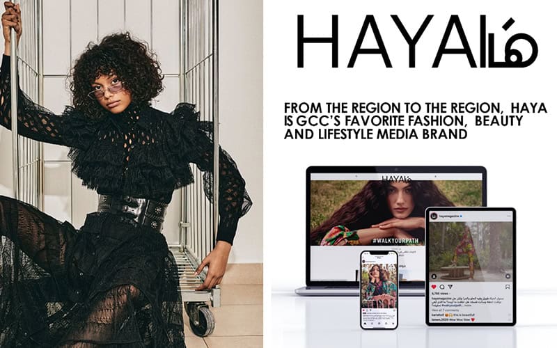 Advertising opportunities in Haya Magazine