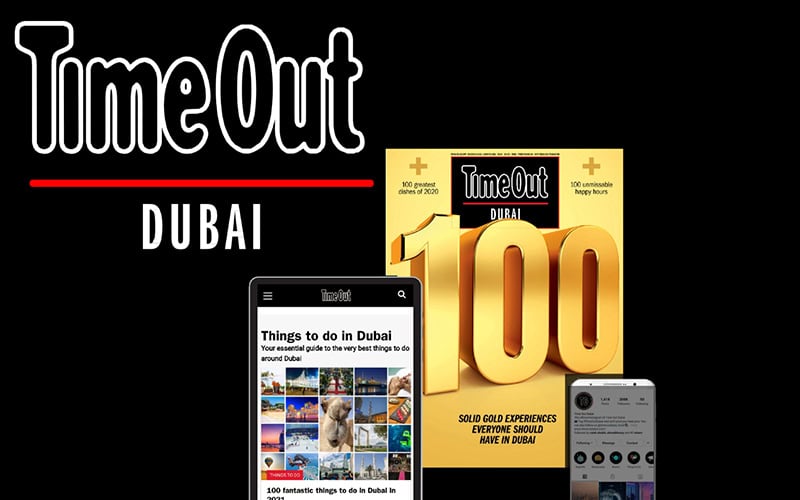 Advertising opportunities in Timeout Dubai