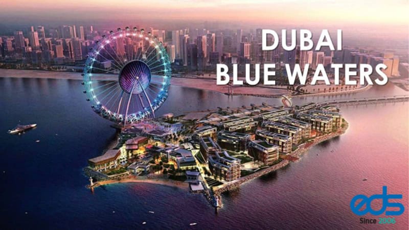 Advertising in Bluewaters Dubai, Home to Ain Dubai