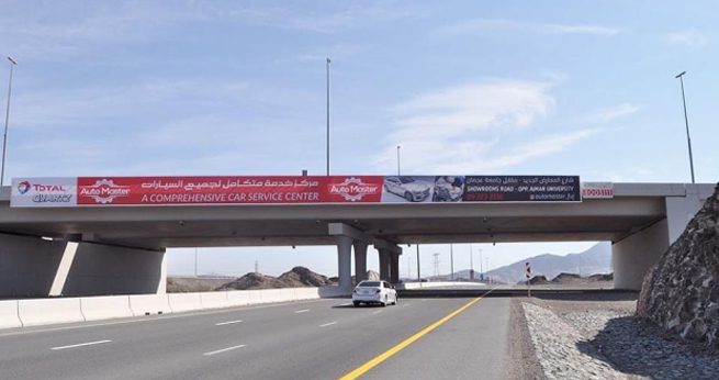 BRIDGE ADVERTISING IN FUJAIRAH