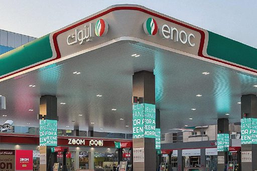 ENOC Petrol Station Advertising in Dubai, UAE