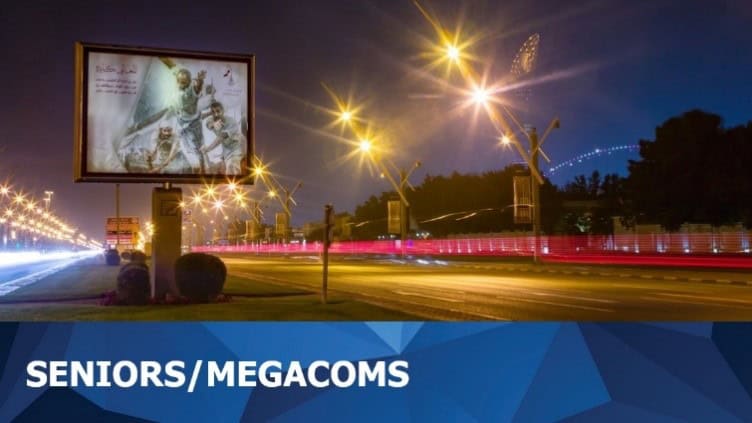 MEGACOM SENIORS ADVERTISING IN DOHA QATAR