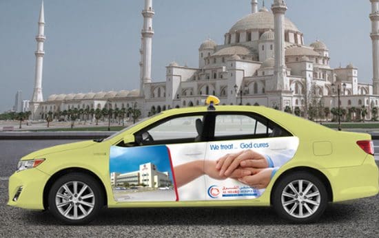 TAXI ADVERTISING IN FUJAIRAH