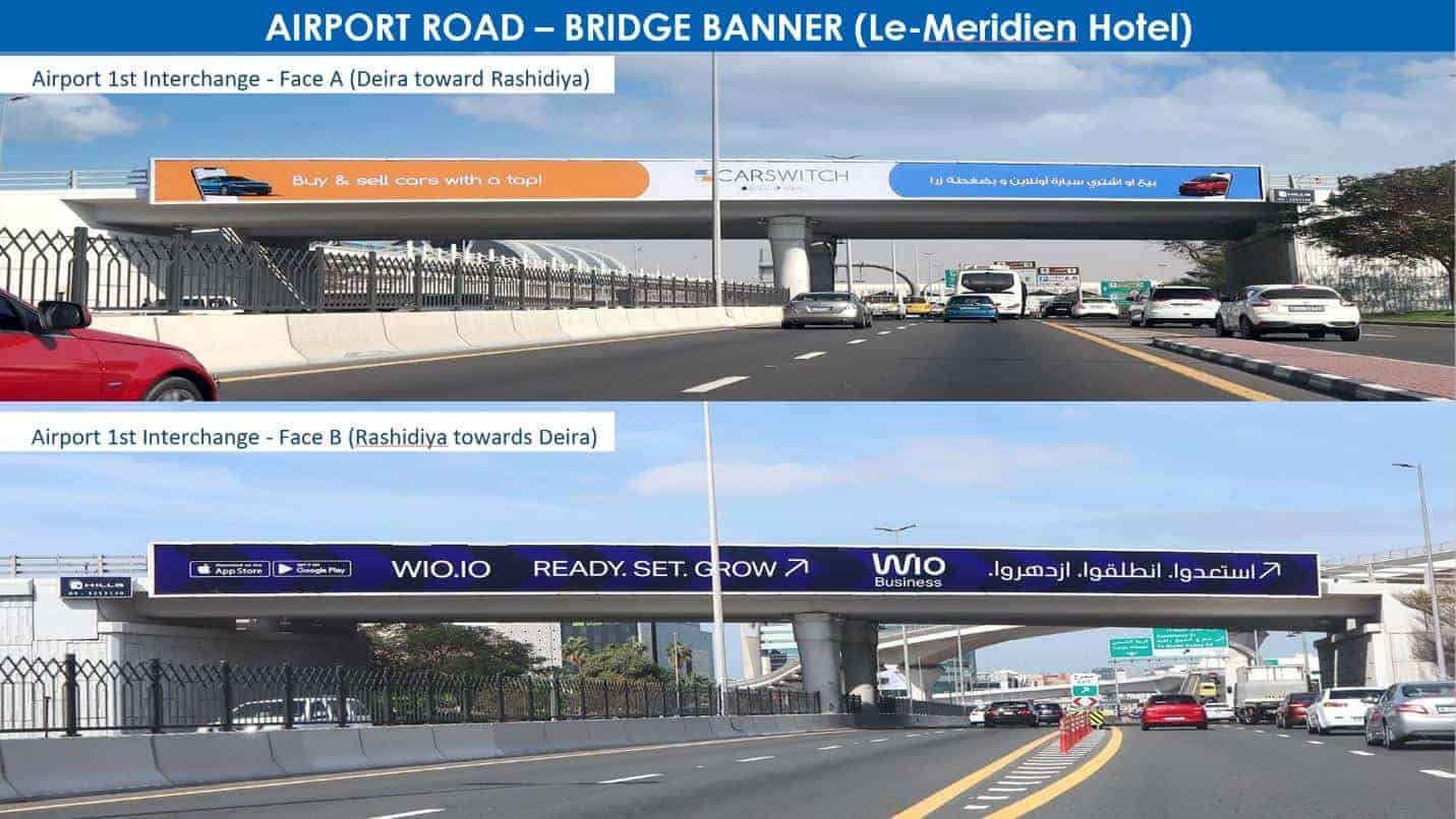 Airport Road Dubai Advertising Opportunities