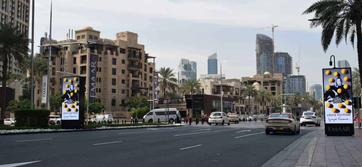 Downtown Dubai Advertising, Home to Burj Khalifa, Dubai Mall and Dubai Fountain