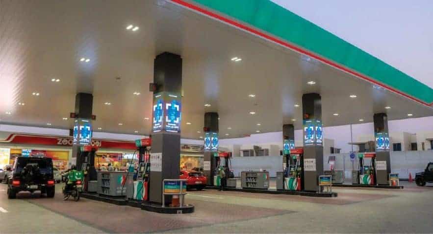 ENOC Petrol Station Advertising in Dubai, UAE