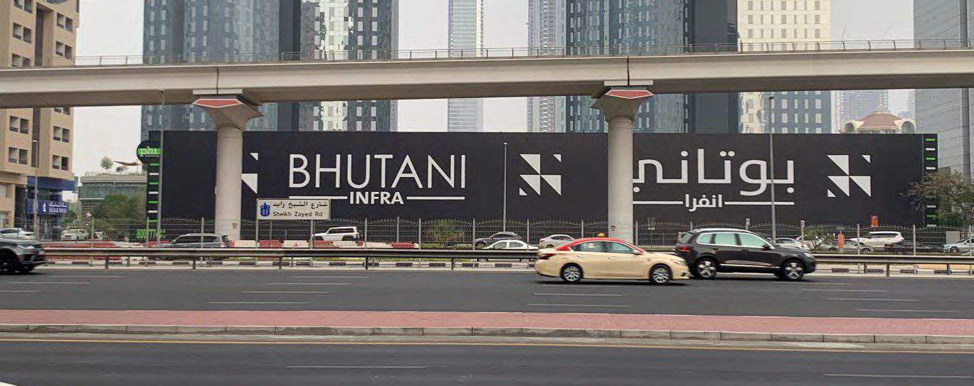 Hoardings Advertising on Sheikh Zayed Road