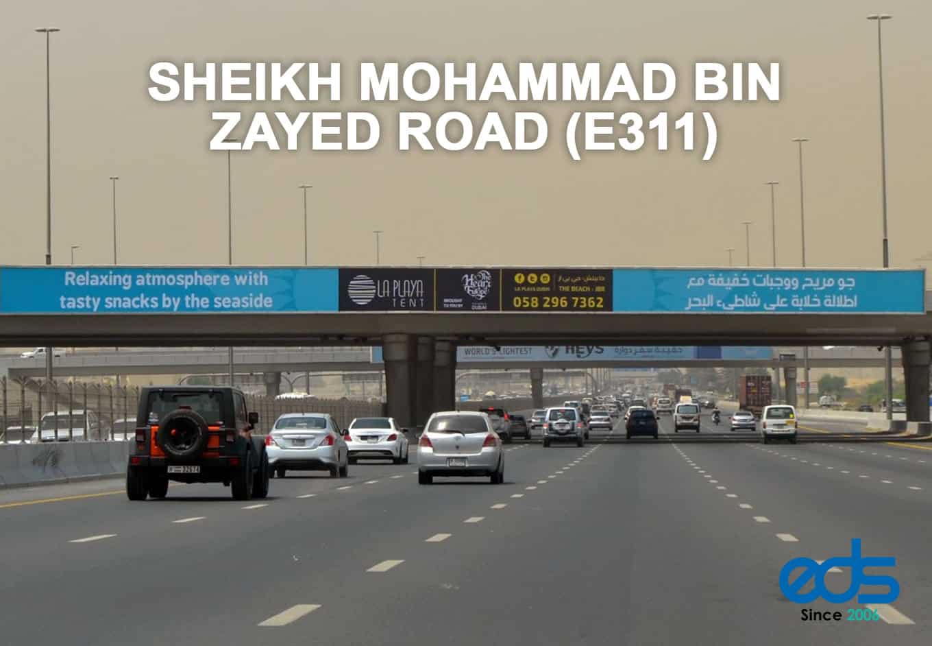 Premier Outdoor Advertising Solutions on Sheikh Mohammad Bin Zayed Road (E311)