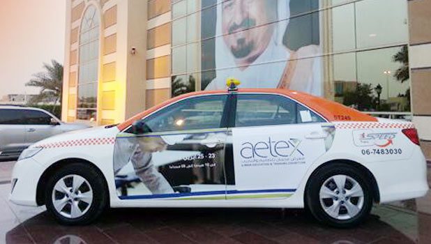 TAXI ADVERTISING IN SHARJAH