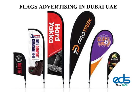 Flags Advertising in Dubai UAE, Feather, Angles, Teardrop, Rectangle Flags