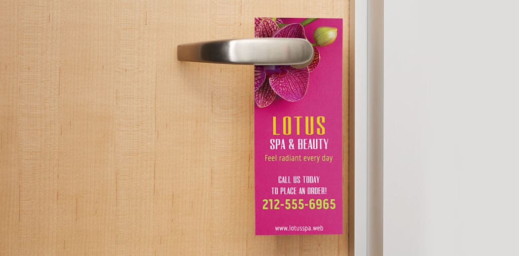 Door-to-Door Hanger Advertising