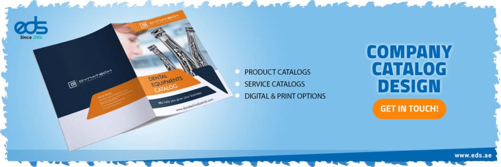 Professional Company Catalog Design in Dubai, UAE