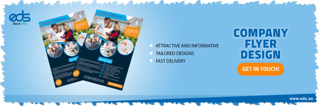 Company Flyer Design Services in Dubai, UAE