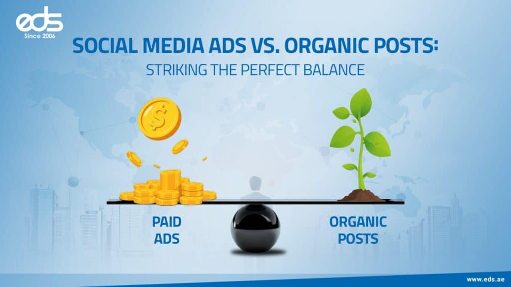 Social Media Ads vs. Organic Posts: Striking the Perfect Balance for Maximum ROI