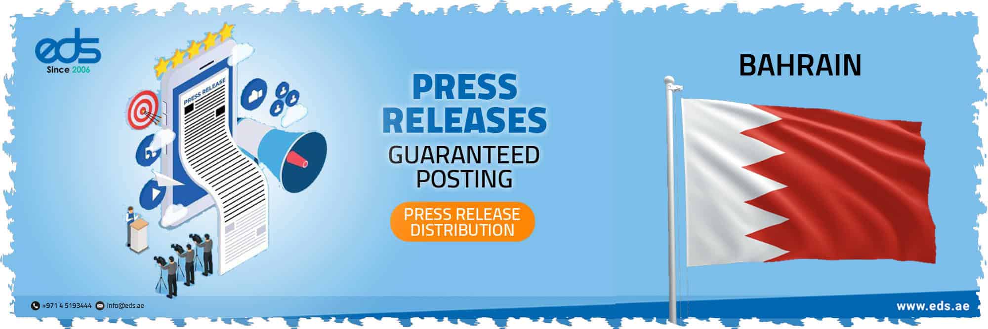 Press Release Distribution Services in Manama, Bahrain