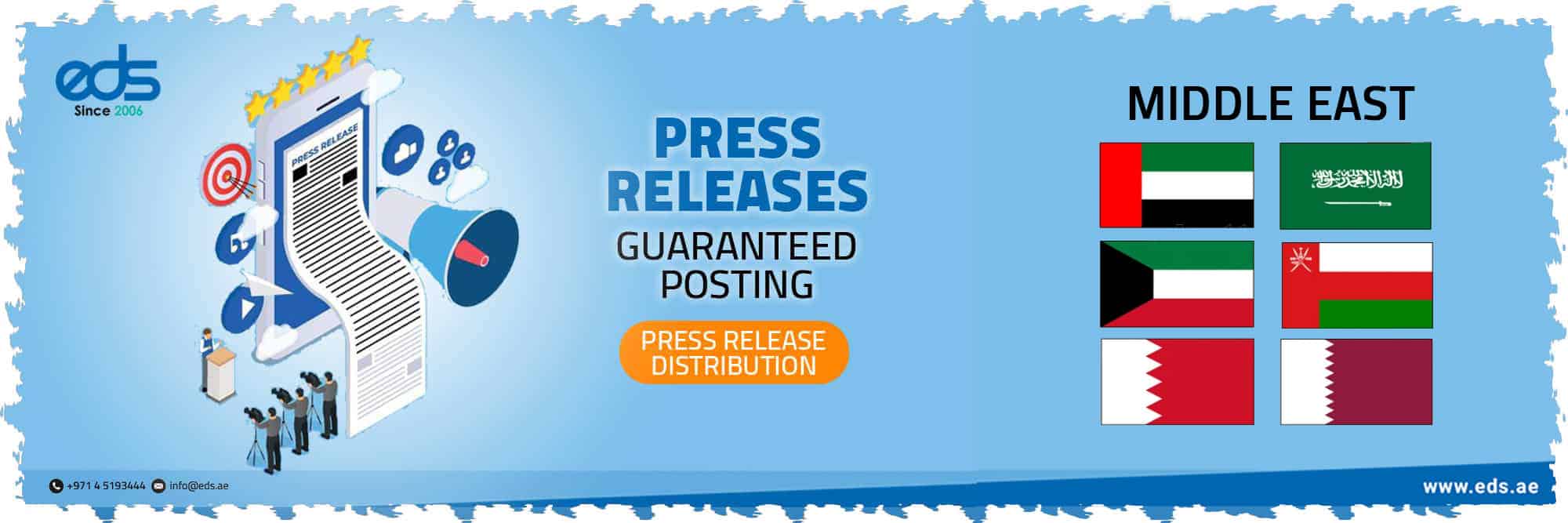 Press Release Distribution Services in the Middle East