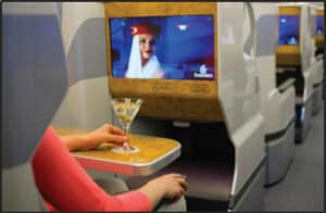 Emirates Inflight ICE Screen Advertising Emirates Inflight ICE Screen Advertising