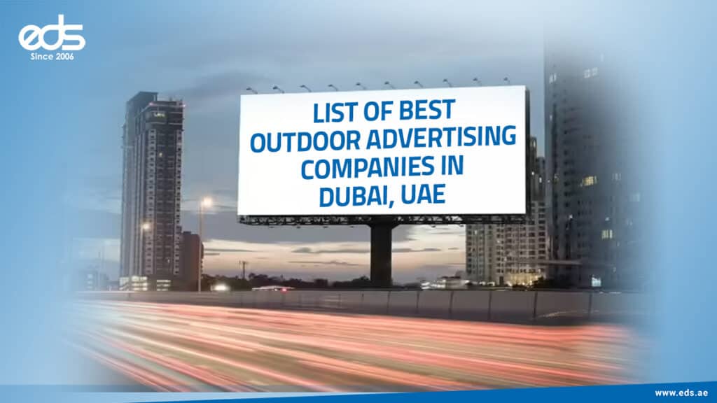 List of Best Outdoor Advertising Companies in Dubai, UAE