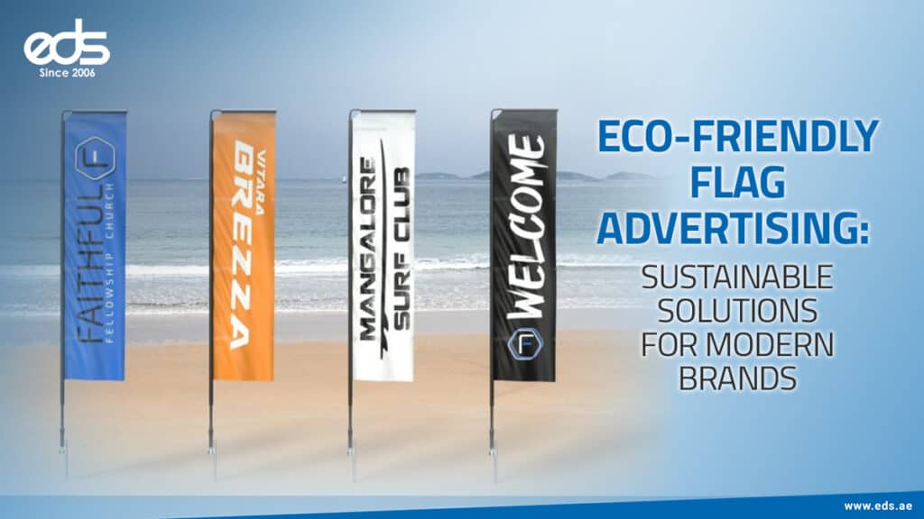 Waving Green: The Rise of Eco-Friendly Flag Advertising
