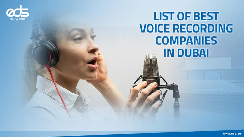 List of Best Voice and IVR Recording Companies in Dubai