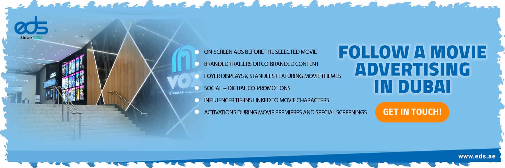 Follow a Movie Advertising in Dubai Follow a Movie Advertising in Dubai