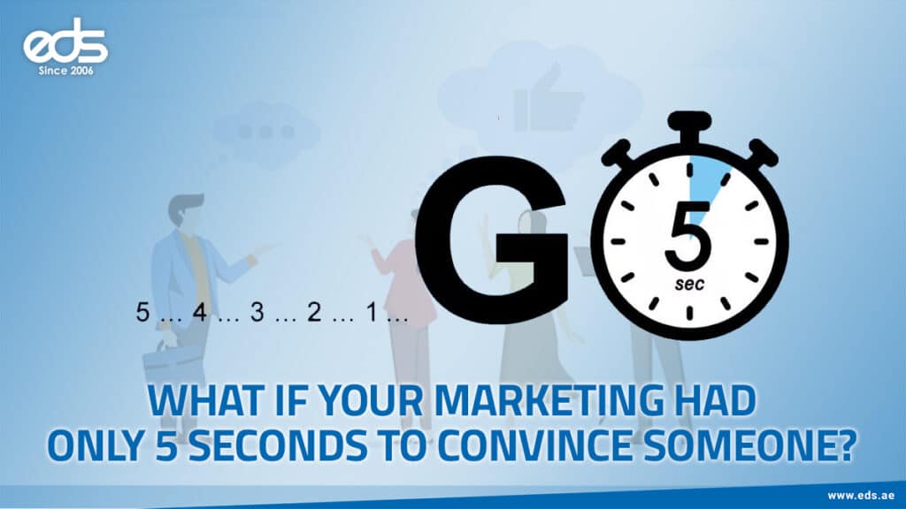 Your Marketing Has 5 Seconds. Make Every One Count