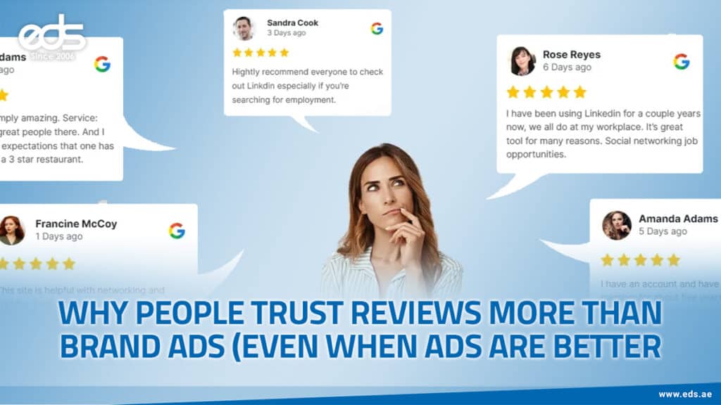 The Reason Customers Trust Reviews More Than Brand Messages