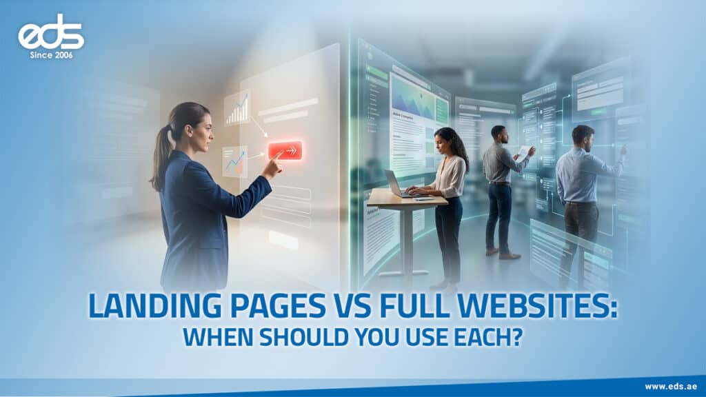 Landing Pages or Full Websites: How to Choose the Right Option