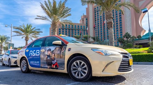 taxi advertising dubai uae